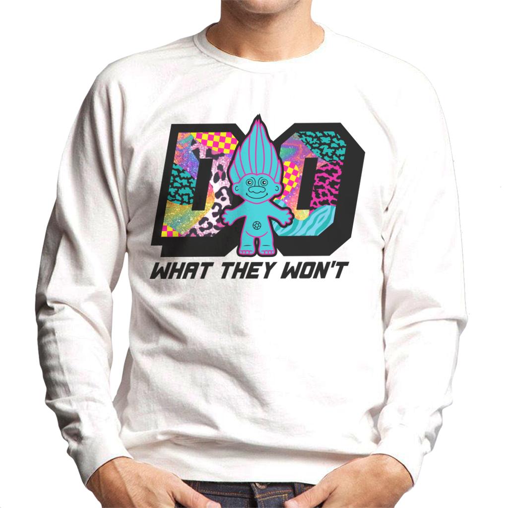 Trolls Do What They Wont Cosmic Pattern Men's Sweatshirt-ALL + EVERY