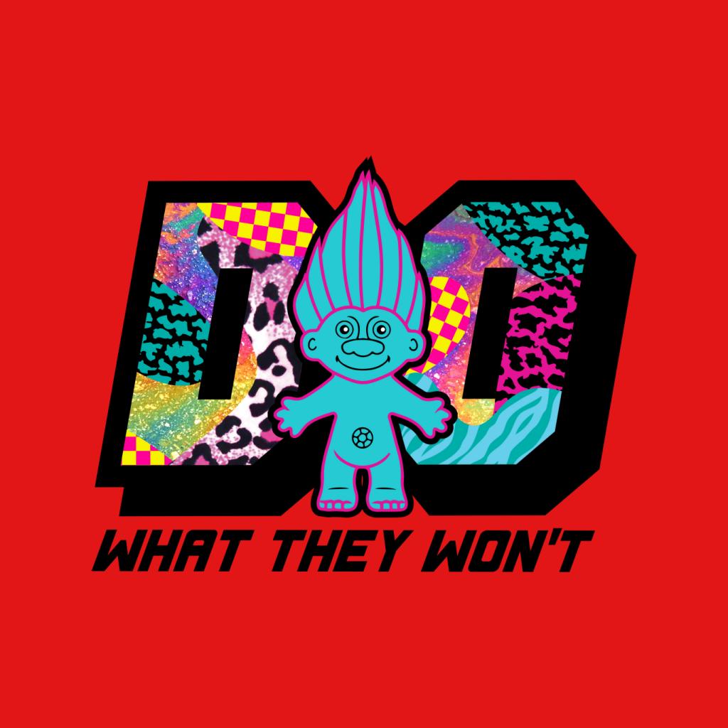 Trolls Do What They Wont Cosmic Pattern Men's T-Shirt-ALL + EVERY