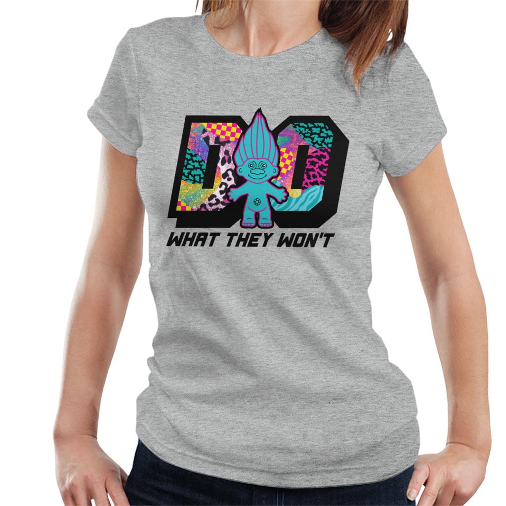 Trolls Do What They Wont Cosmic Pattern Women's T-Shirt-ALL + EVERY