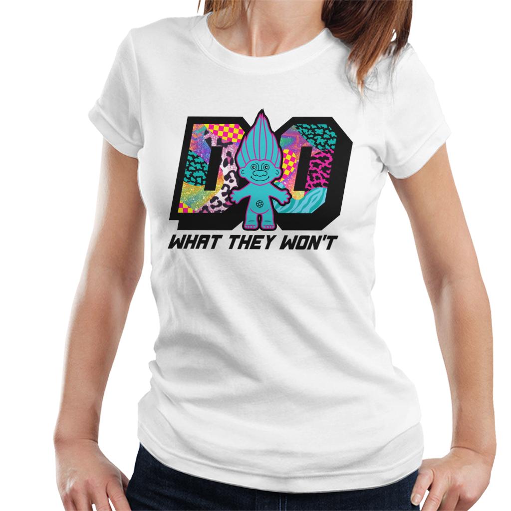 Trolls Do What They Wont Cosmic Pattern Women's T-Shirt-ALL + EVERY