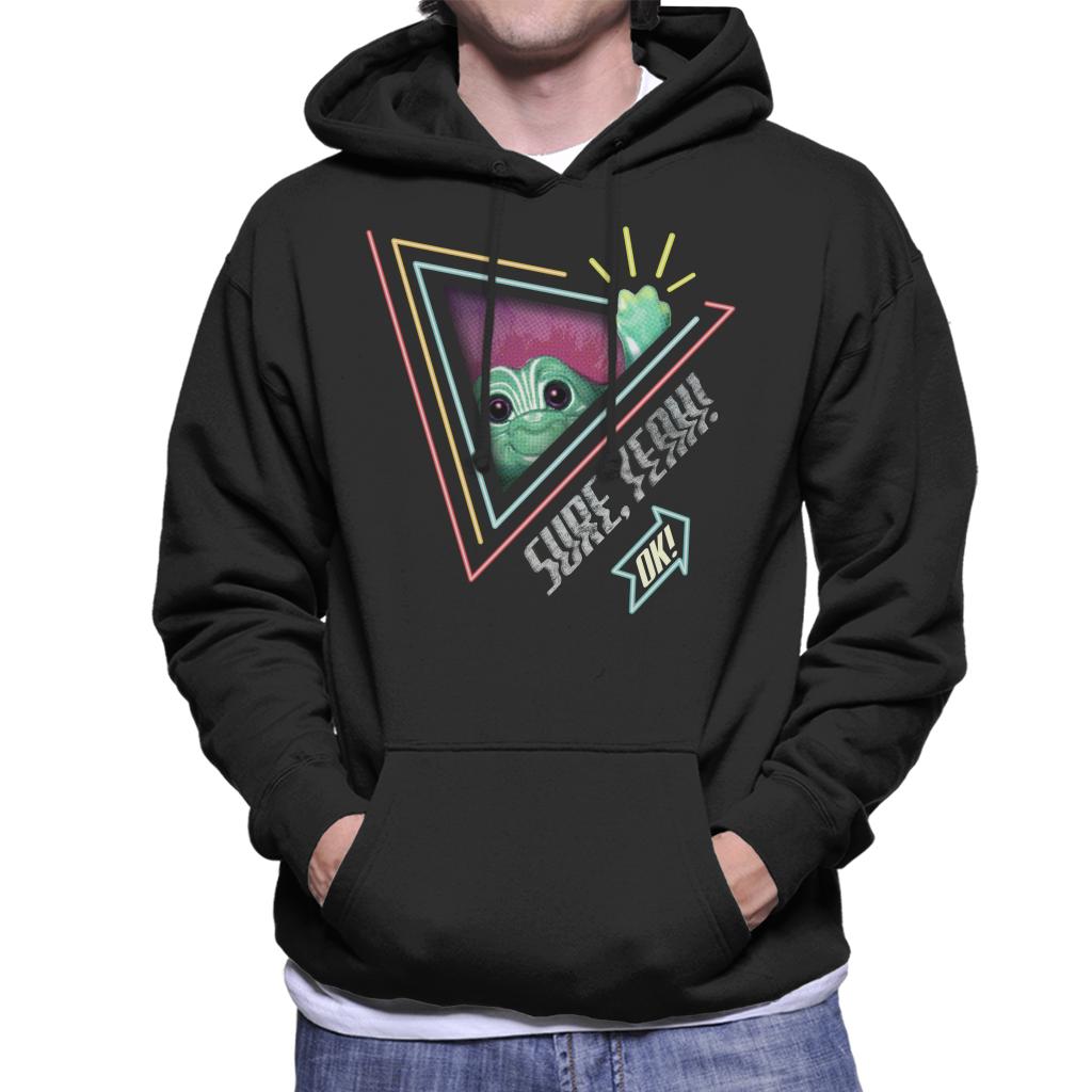 Trolls Sure Yeah Ok Men's Hooded Sweatshirt-ALL + EVERY