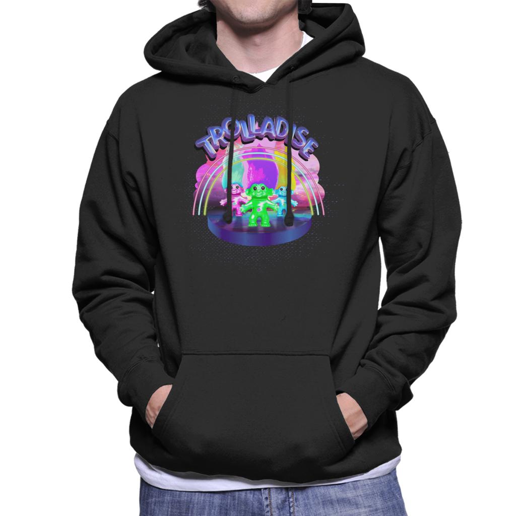 Trolls In Trolladise Men's Hooded Sweatshirt-ALL + EVERY