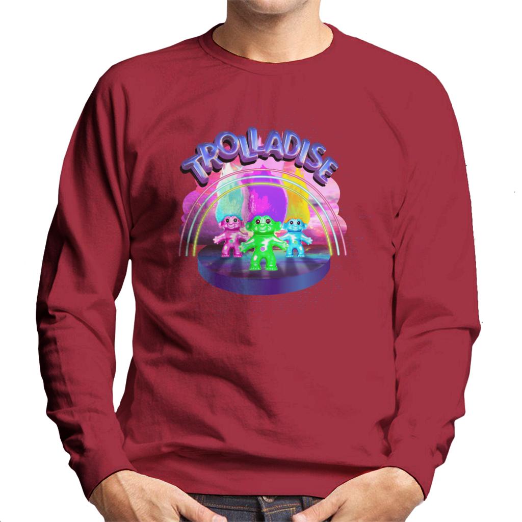 Trolls In Trolladise Men's Sweatshirt-ALL + EVERY