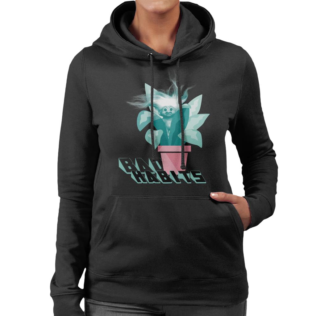 Trolls Bad Habits Women's Hooded Sweatshirt-ALL + EVERY