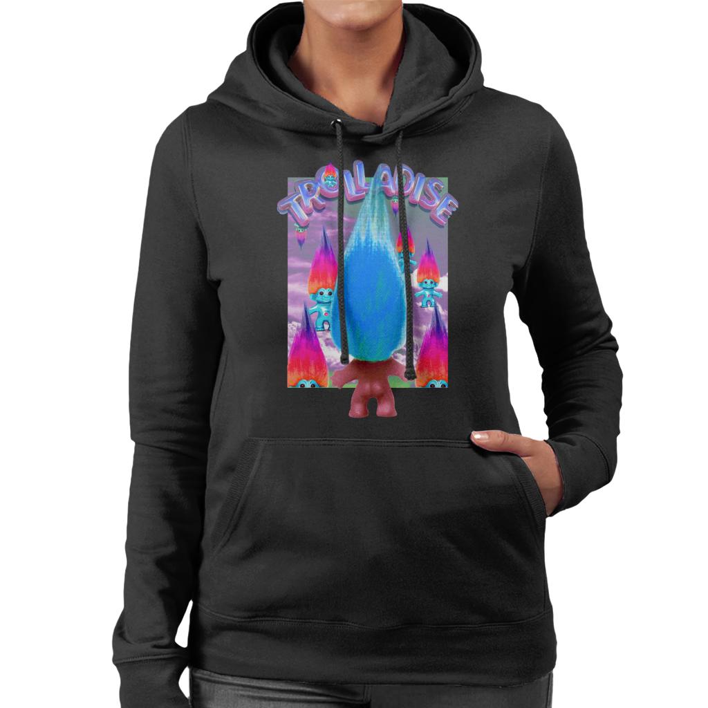 Trolls Trolladise Women's Hooded Sweatshirt-ALL + EVERY