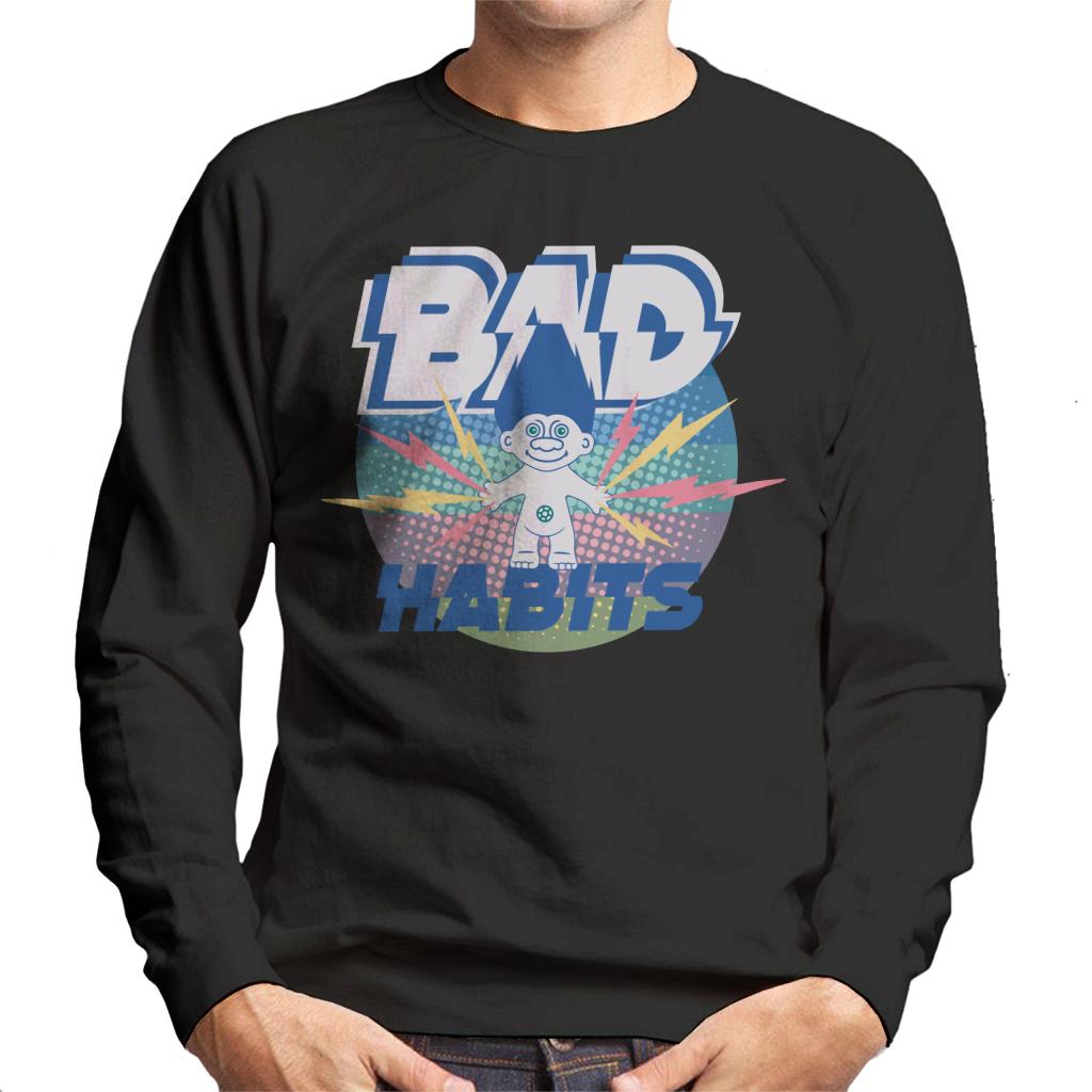 Trolls Bad Habits Lightning Men's Sweatshirt-ALL + EVERY