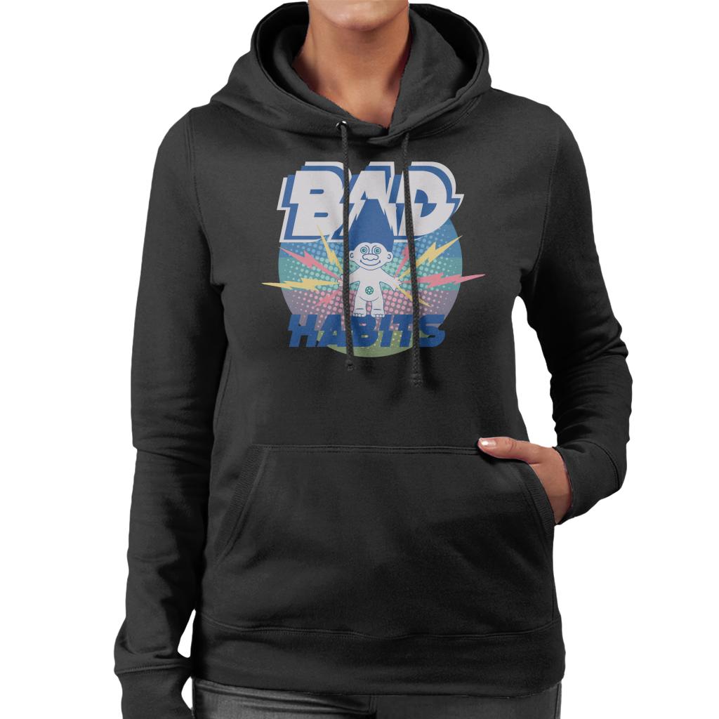 Trolls Bad Habits Lightning Women's Hooded Sweatshirt-ALL + EVERY