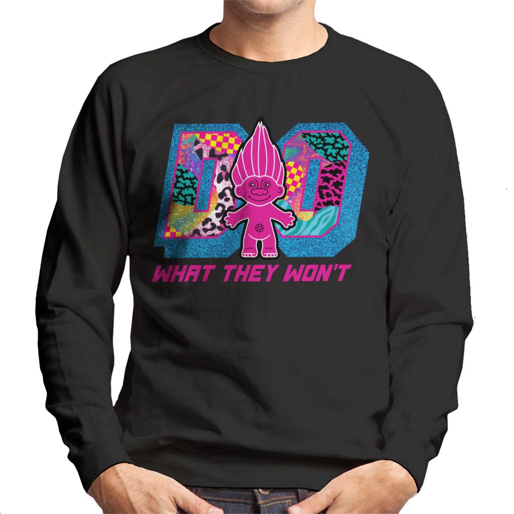 Trolls Do What They Wont Cosmic Shine Men's Sweatshirt-ALL + EVERY