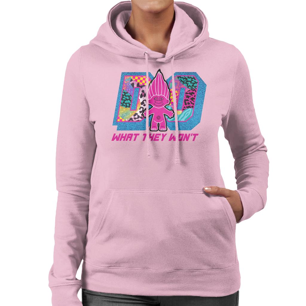 Trolls Do What They Wont Cosmic Shine Women's Hooded Sweatshirt-ALL + EVERY