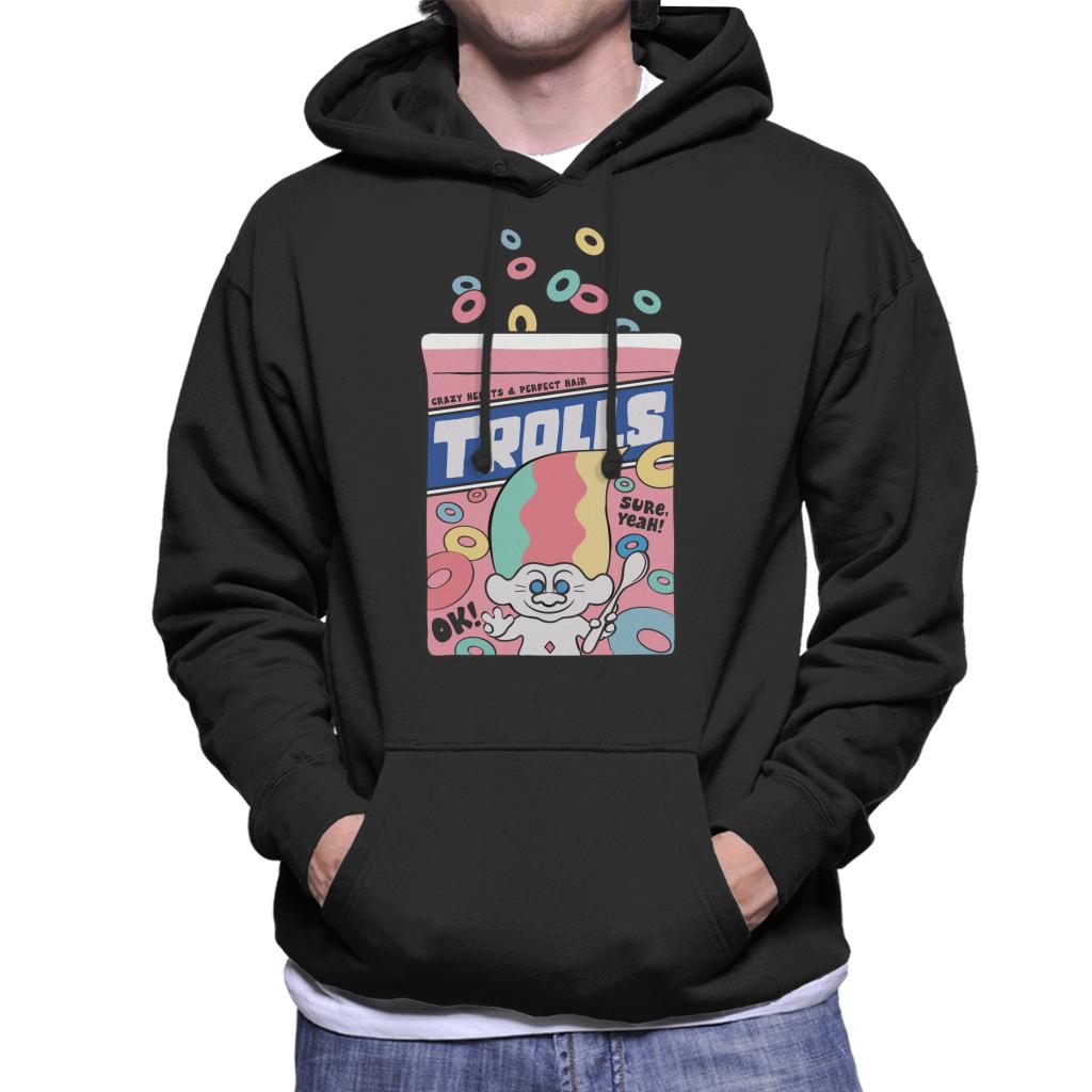 Trolls Crazy Hearts And Perfect Hair Men's Hooded Sweatshirt-ALL + EVERY