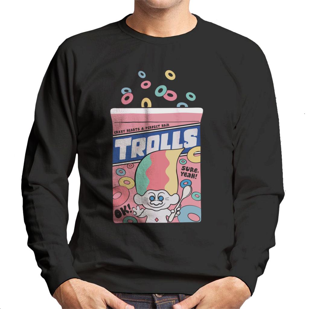 Trolls Crazy Hearts And Perfect Hair Men's Sweatshirt-ALL + EVERY