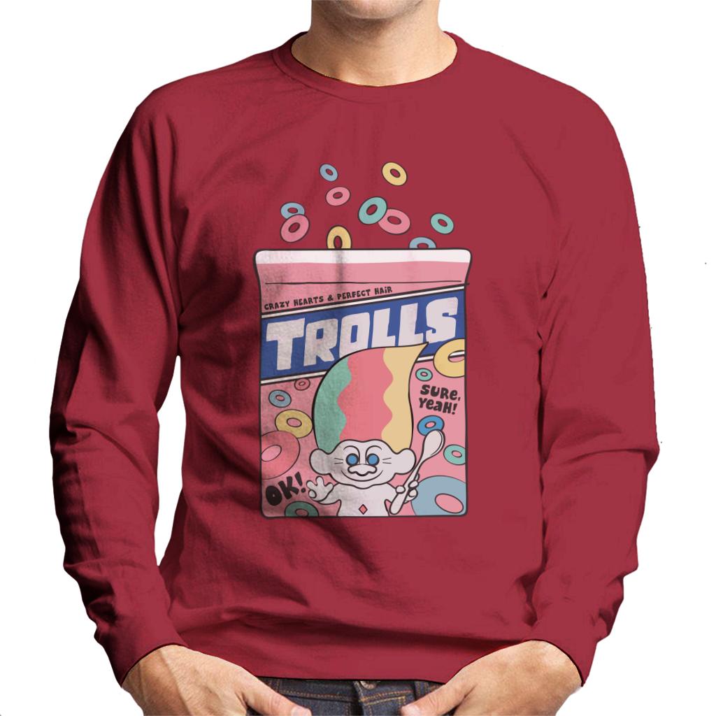 Trolls Crazy Hearts And Perfect Hair Men's Sweatshirt-ALL + EVERY