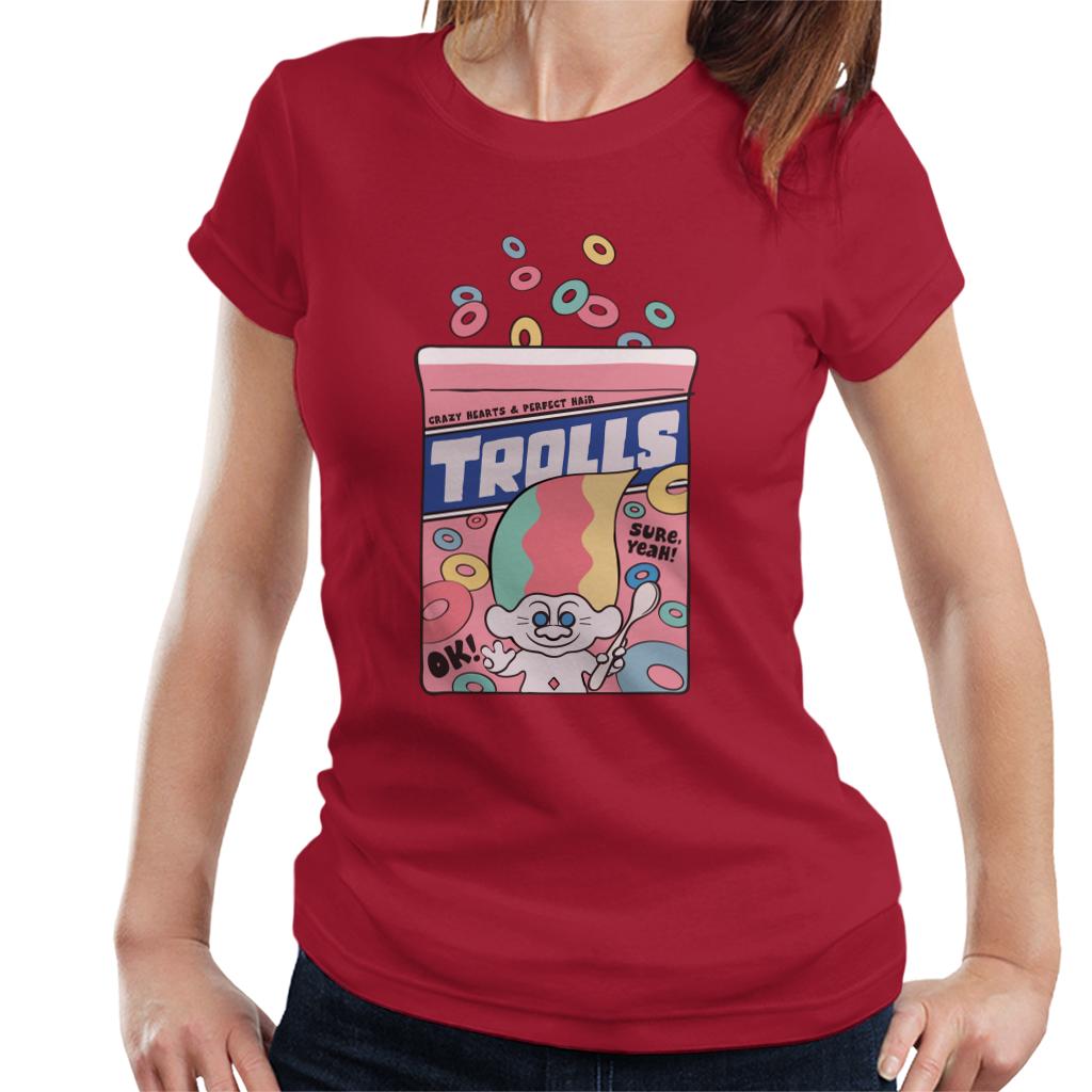 Trolls Crazy Hearts And Perfect Hair Women's T-Shirt-ALL + EVERY