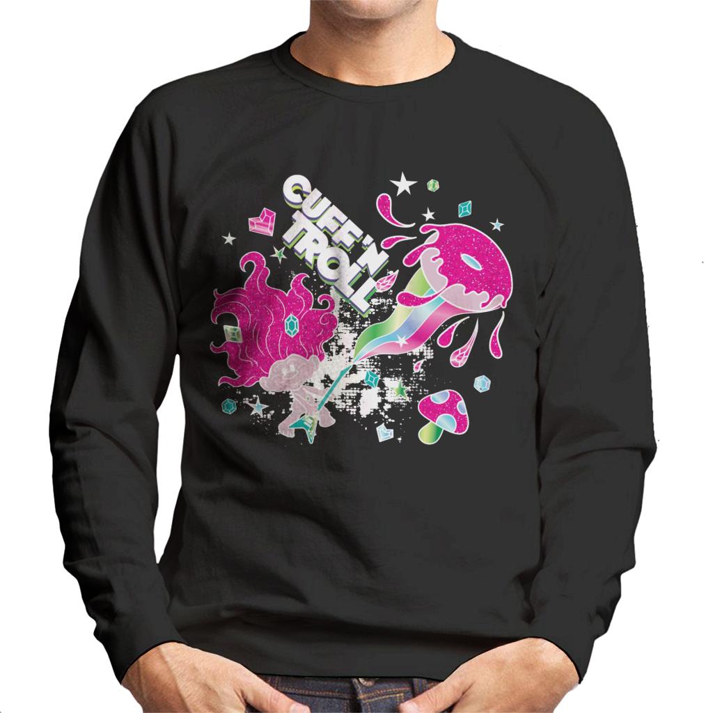 Trolls Cuff N Troll Men's Sweatshirt-ALL + EVERY