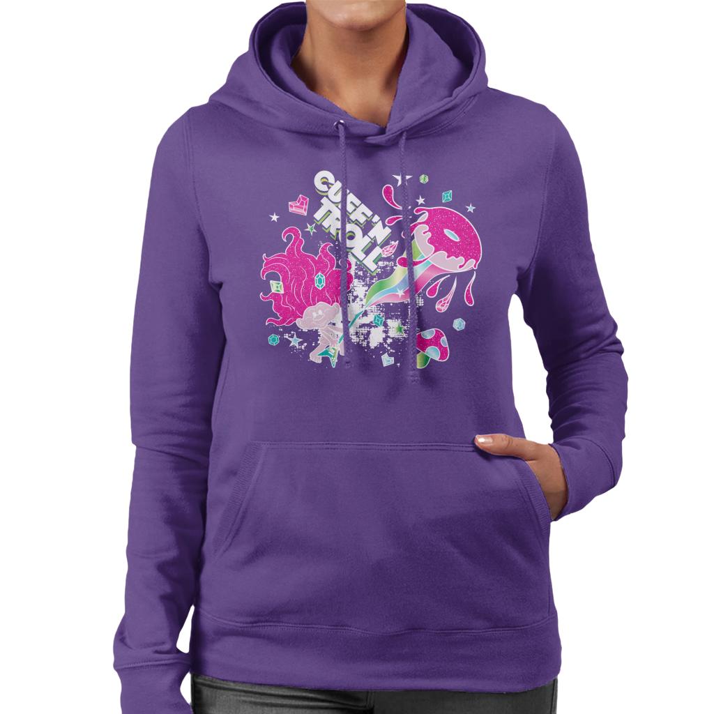 Trolls Cuff N Troll Women's Hooded Sweatshirt-ALL + EVERY