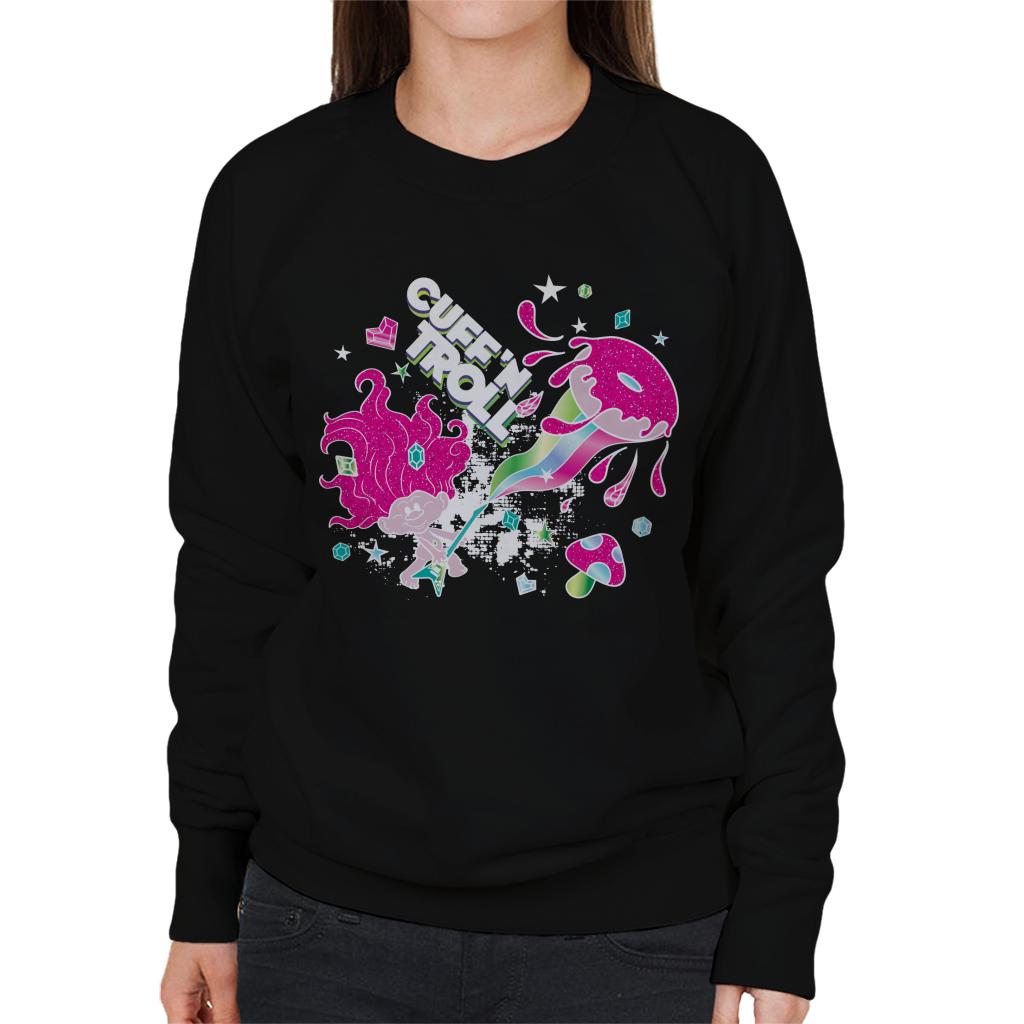 Trolls Cuff N Troll Women's Sweatshirt-ALL + EVERY