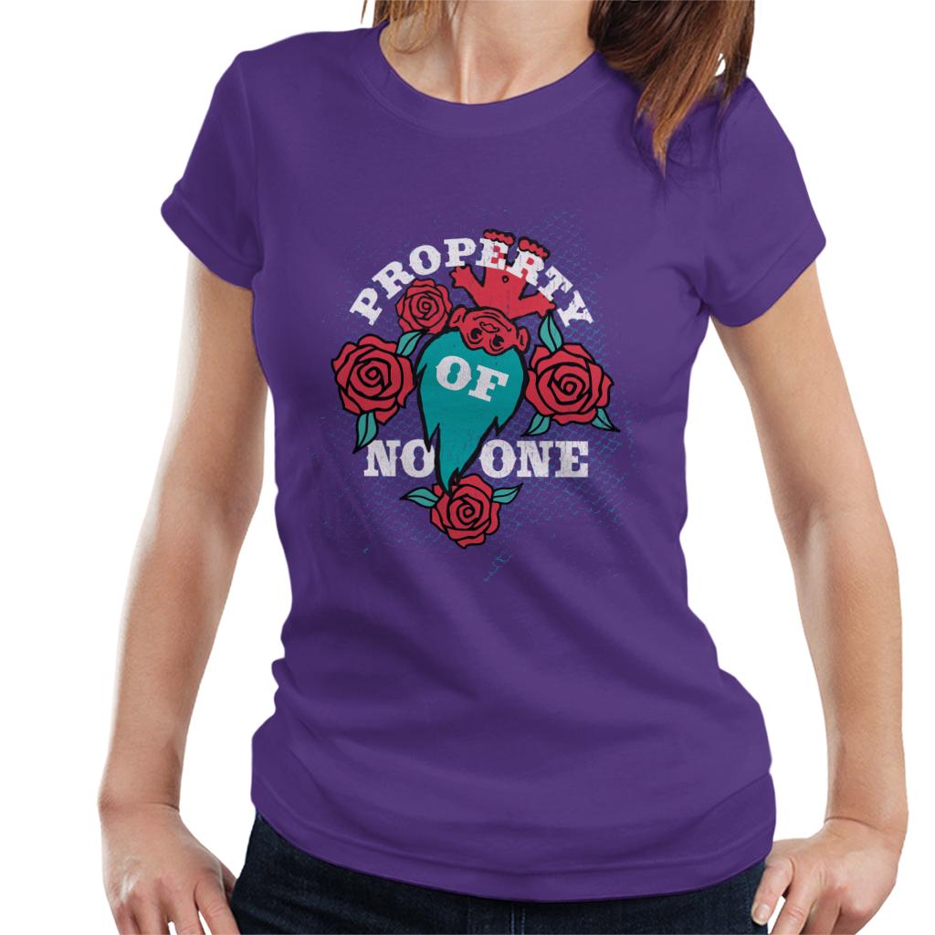 Trolls Property Of No One Women's T-Shirt-ALL + EVERY