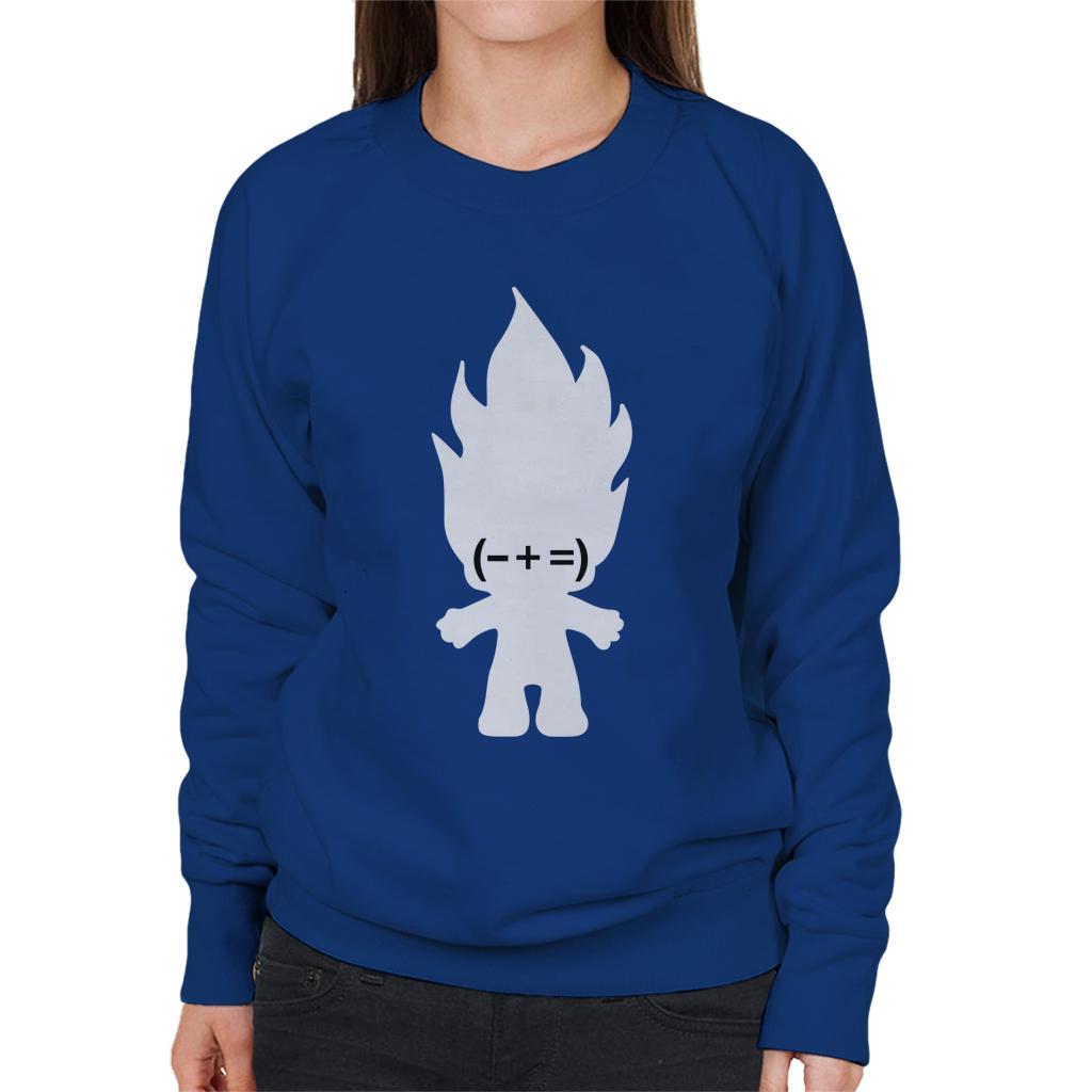 Trolls Minus Plus Equals Women's Sweatshirt-ALL + EVERY