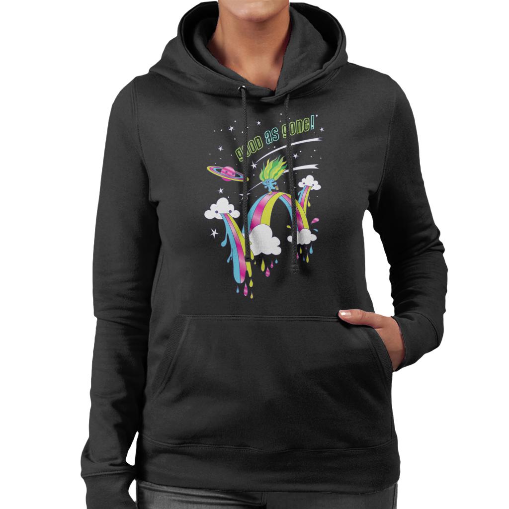 Trolls Good As Gone Rainbow Roller Skating Women's Hooded Sweatshirt-ALL + EVERY