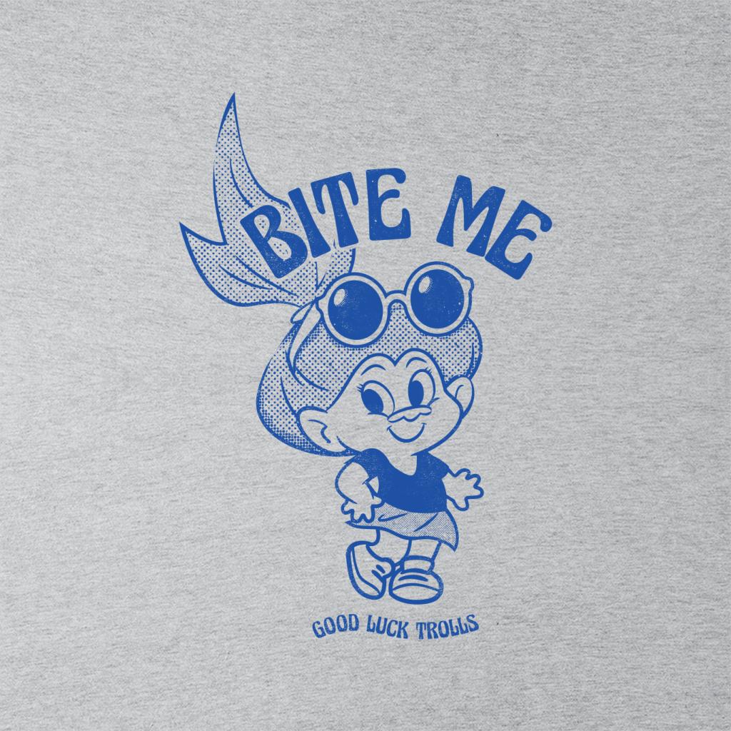 Trolls Bite Me Good Luck Trolls Men's T-Shirt-ALL + EVERY