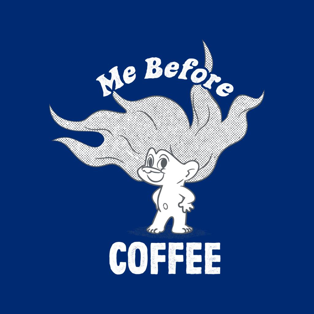 Trolls Me Before Coffee Men's T-Shirt-ALL + EVERY