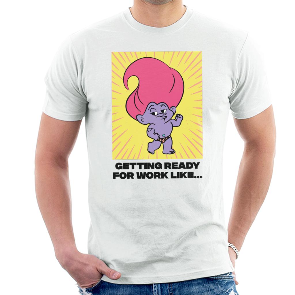 Trolls Getting Ready For Work Like Men's T-Shirt-ALL + EVERY