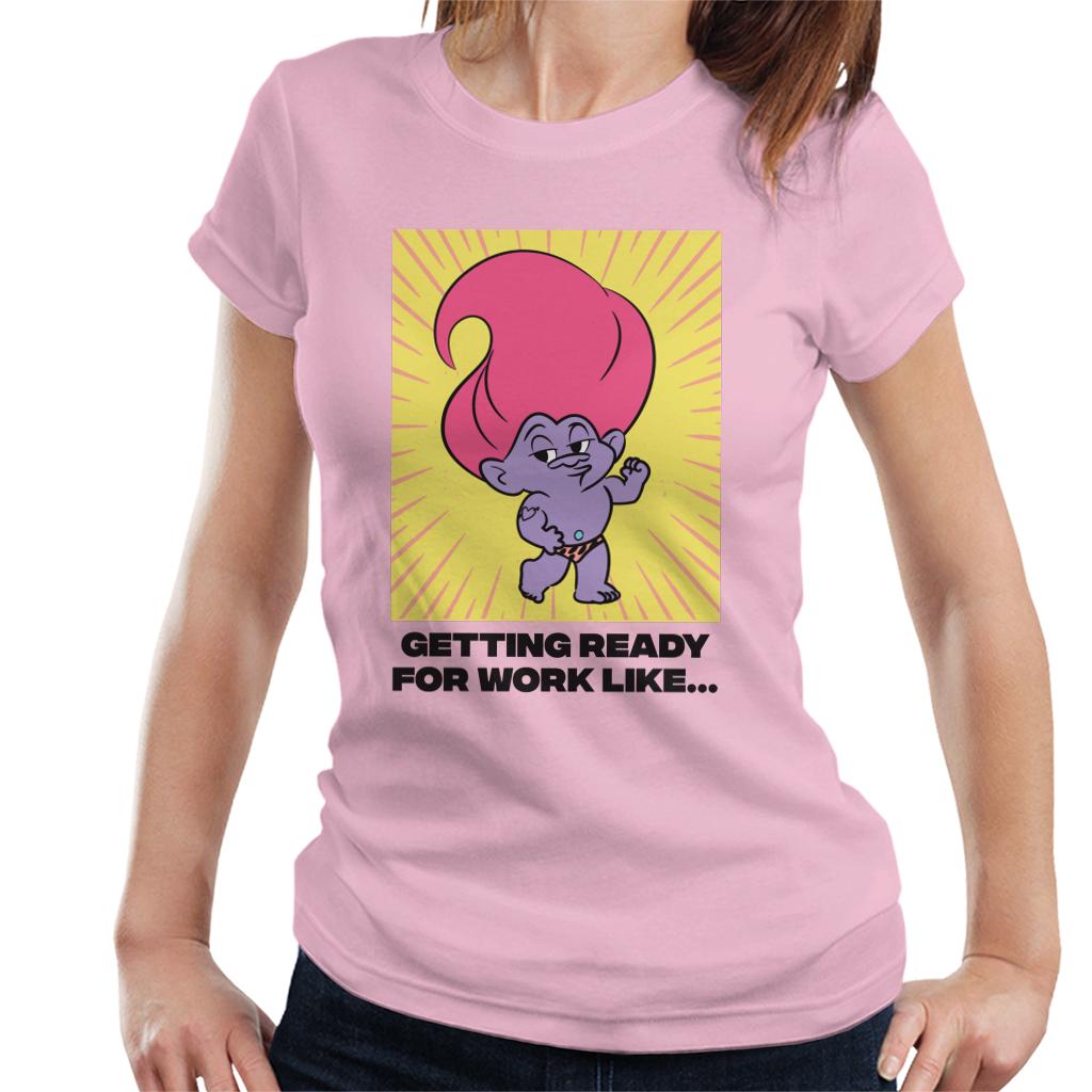 Trolls Getting Ready For Work Like Women's T-Shirt-ALL + EVERY