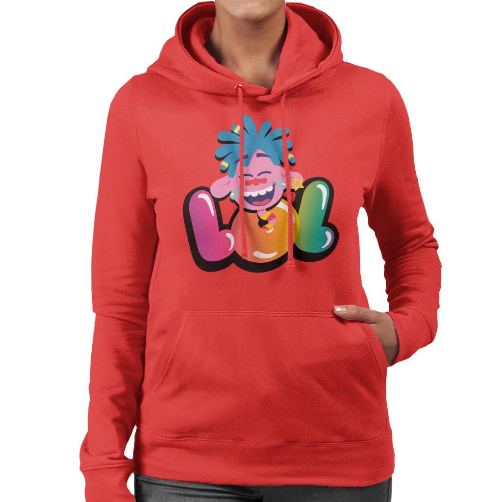 Trolls Lol Women's Hooded Sweatshirt-ALL + EVERY