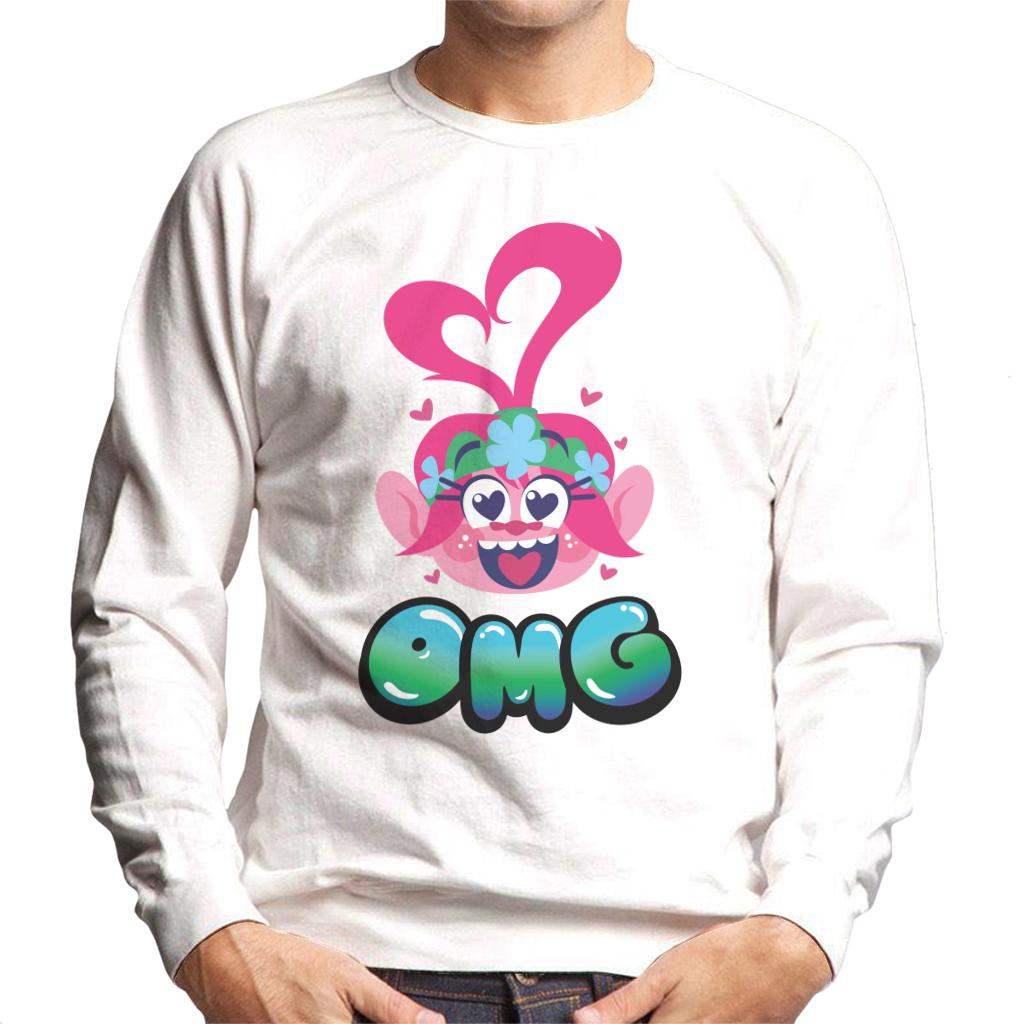 Trolls Queen Poppy Omg Men's Sweatshirt-ALL + EVERY