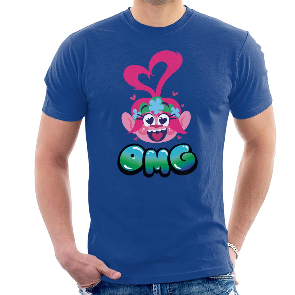 Trolls Queen Poppy Omg Men's T-Shirt-ALL + EVERY