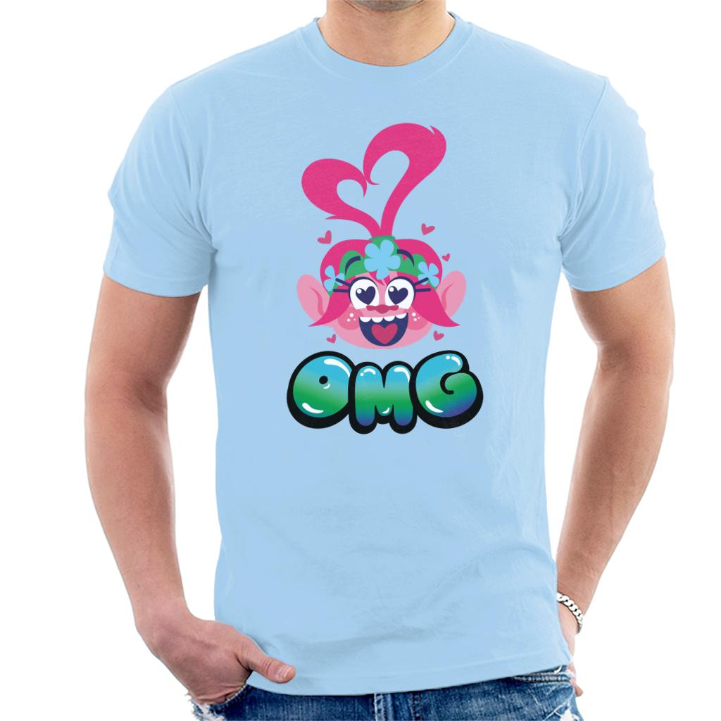 Trolls Queen Poppy Omg Men's T-Shirt-ALL + EVERY