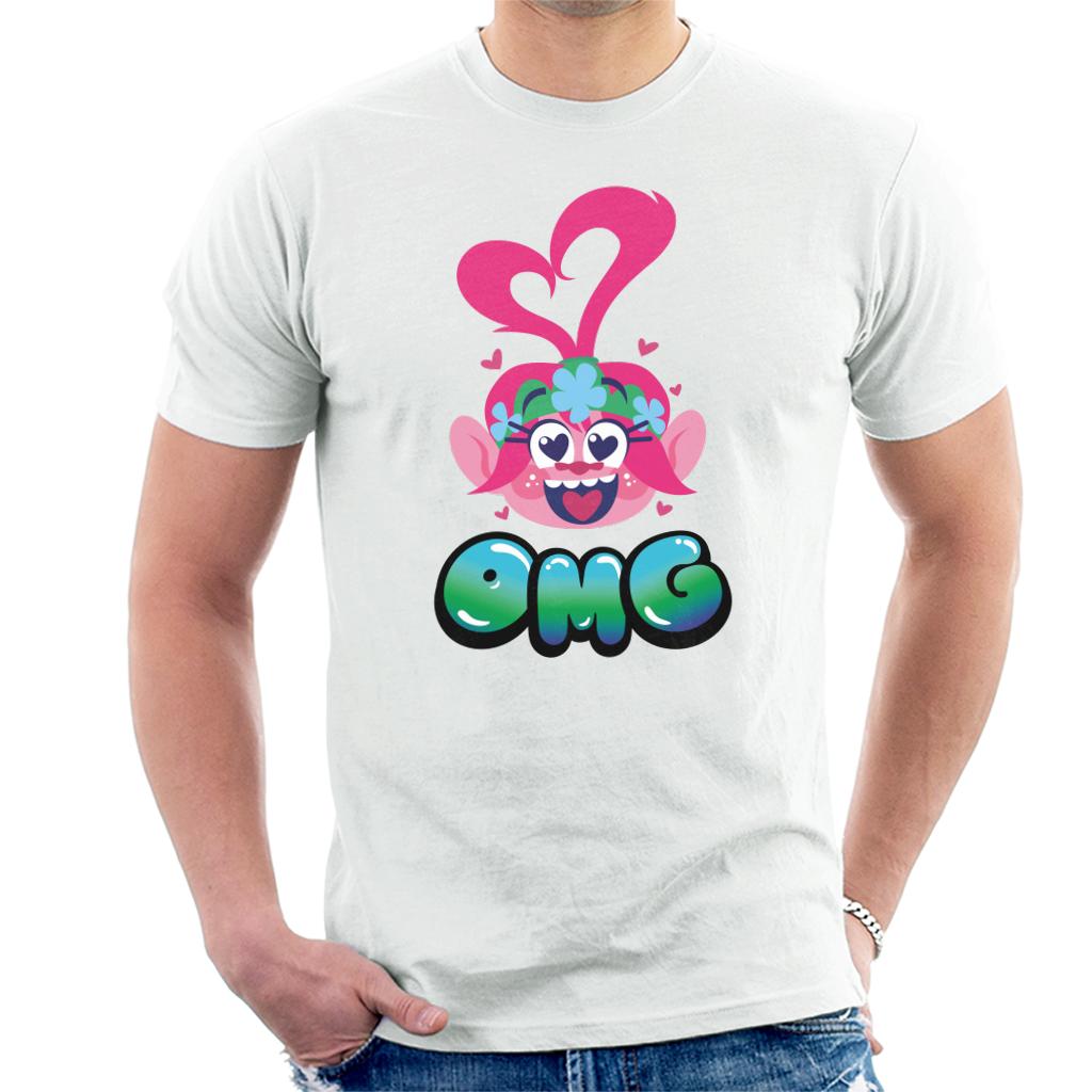 Trolls Queen Poppy Omg Men's T-Shirt-ALL + EVERY