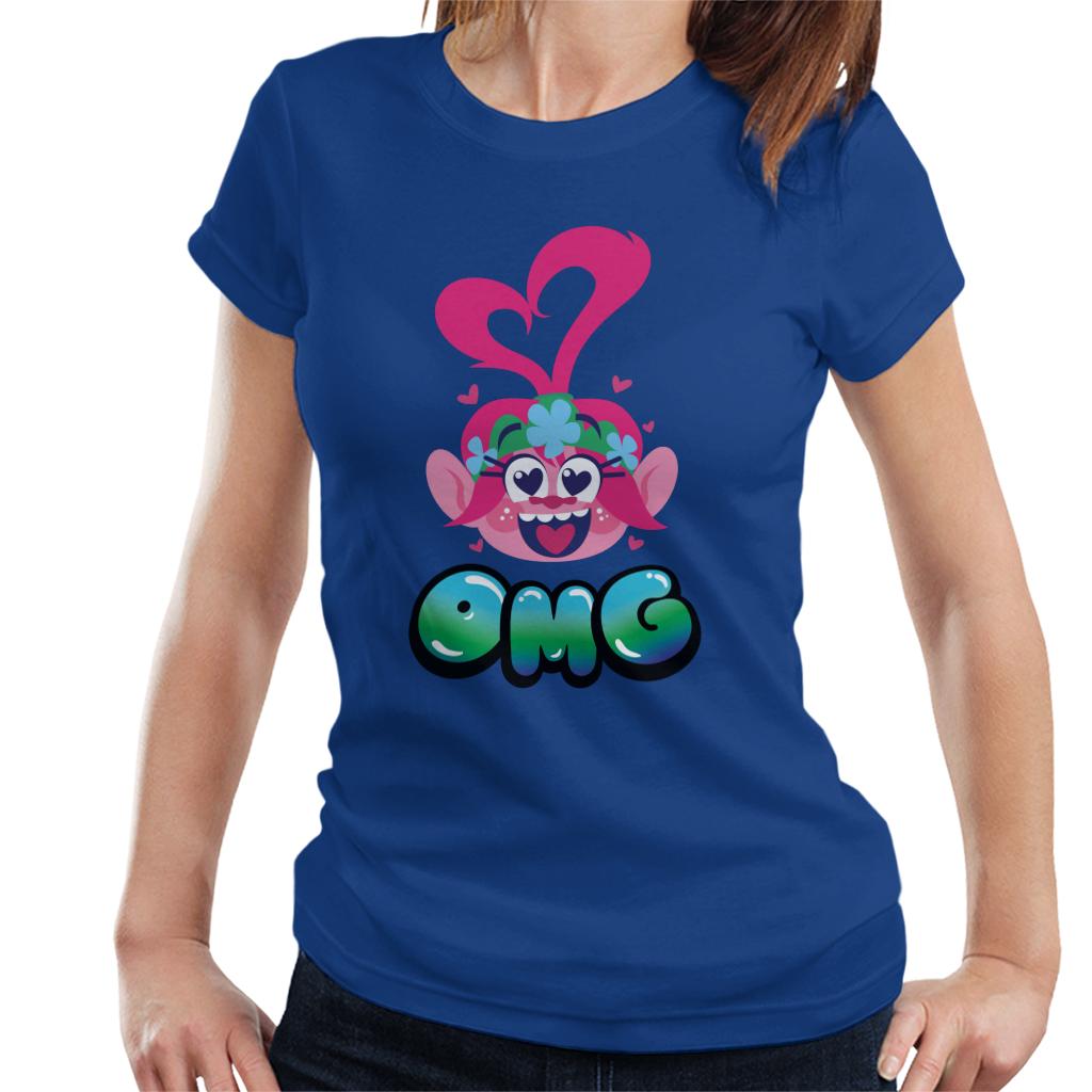 Trolls Queen Poppy Omg Women's T-Shirt-ALL + EVERY