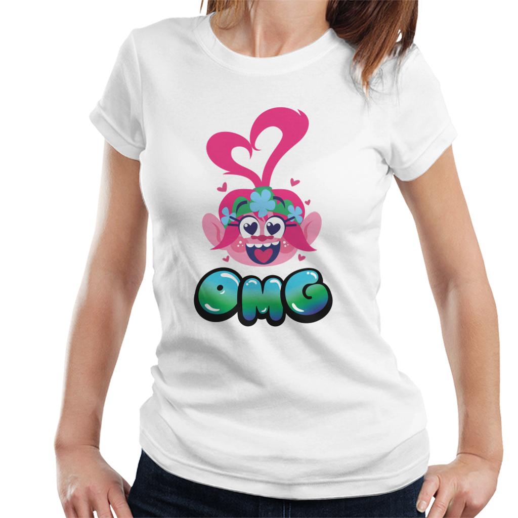 Trolls Queen Poppy Omg Women's T-Shirt-ALL + EVERY