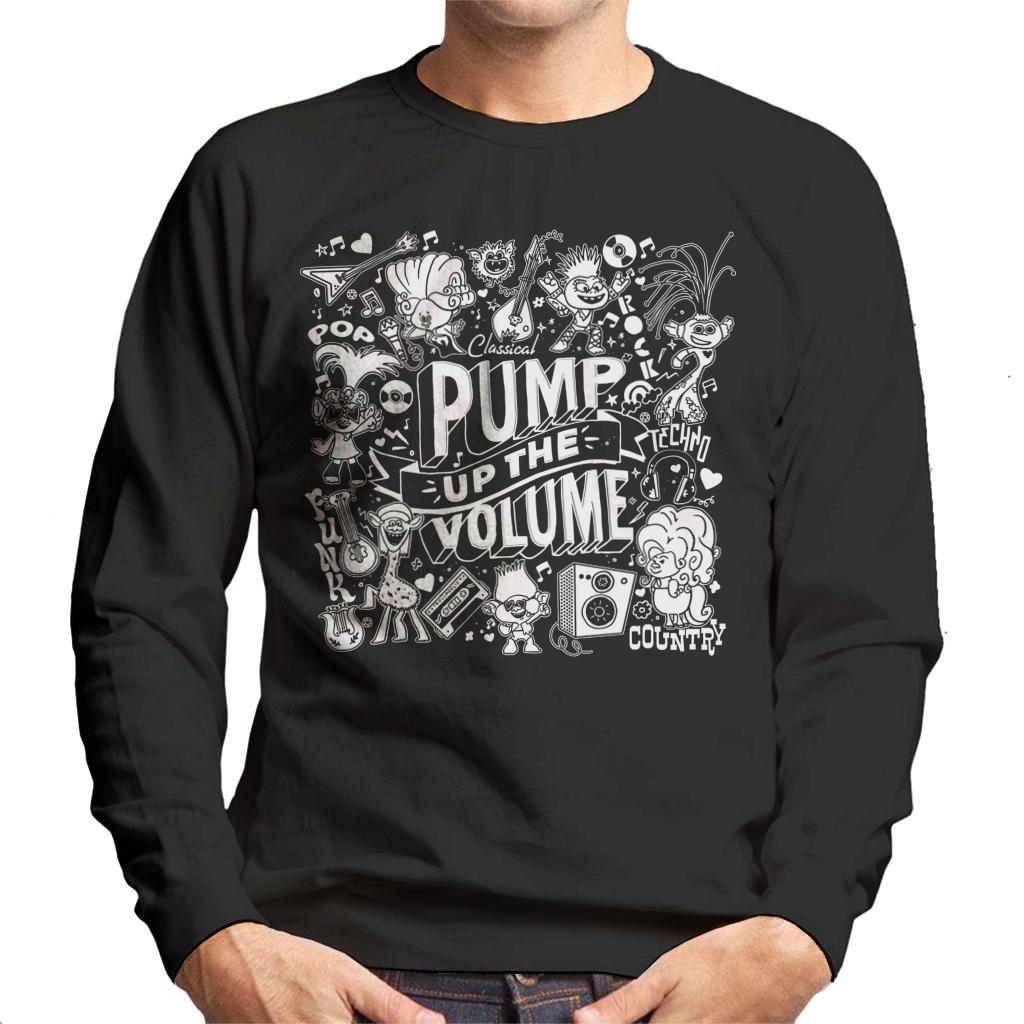 Trolls World Tour Pump Up The Volume Men's Sweatshirt-ALL + EVERY