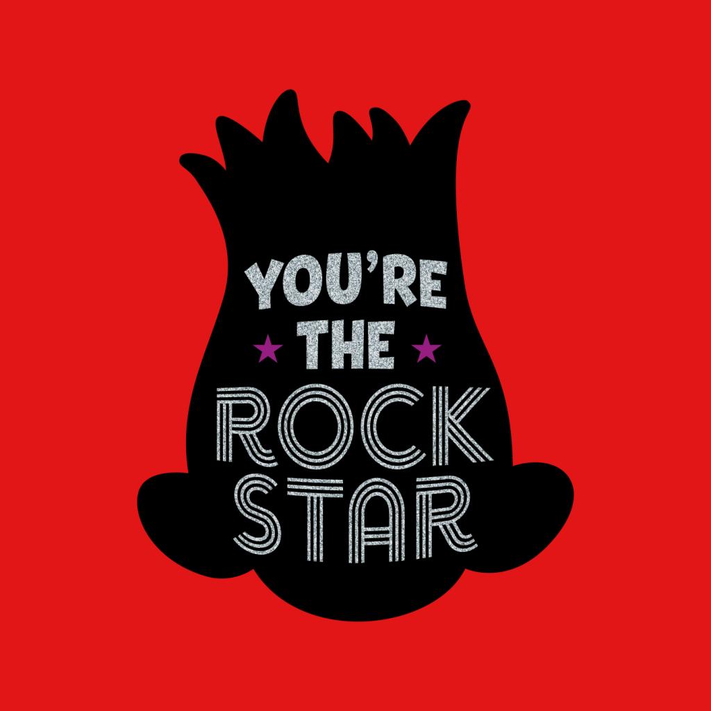 Trolls Silhouette You Are The Rock Star Men's T-Shirt-ALL + EVERY