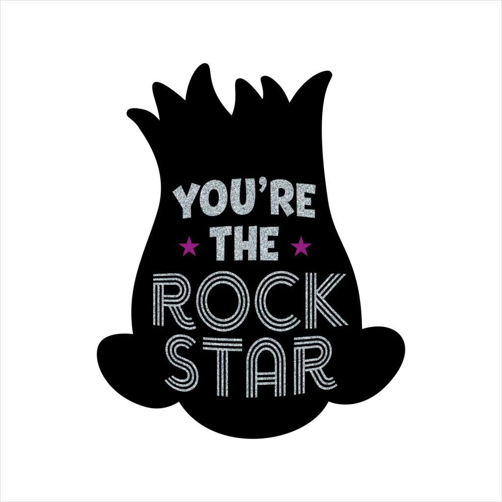 Trolls Silhouette You Are The Rock Star Men's T-Shirt-ALL + EVERY