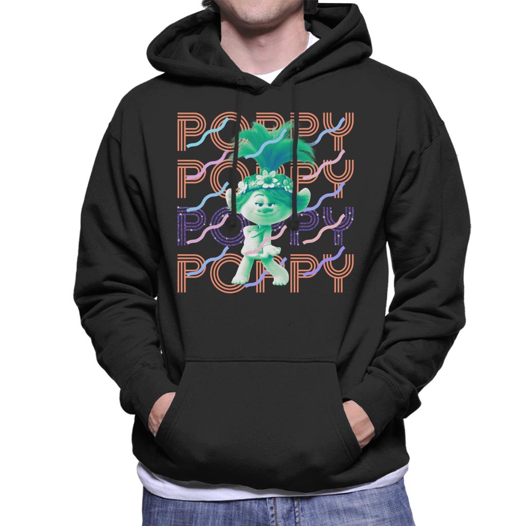 Trolls Poppy Queen Of The Pop Men's Hooded Sweatshirt-ALL + EVERY