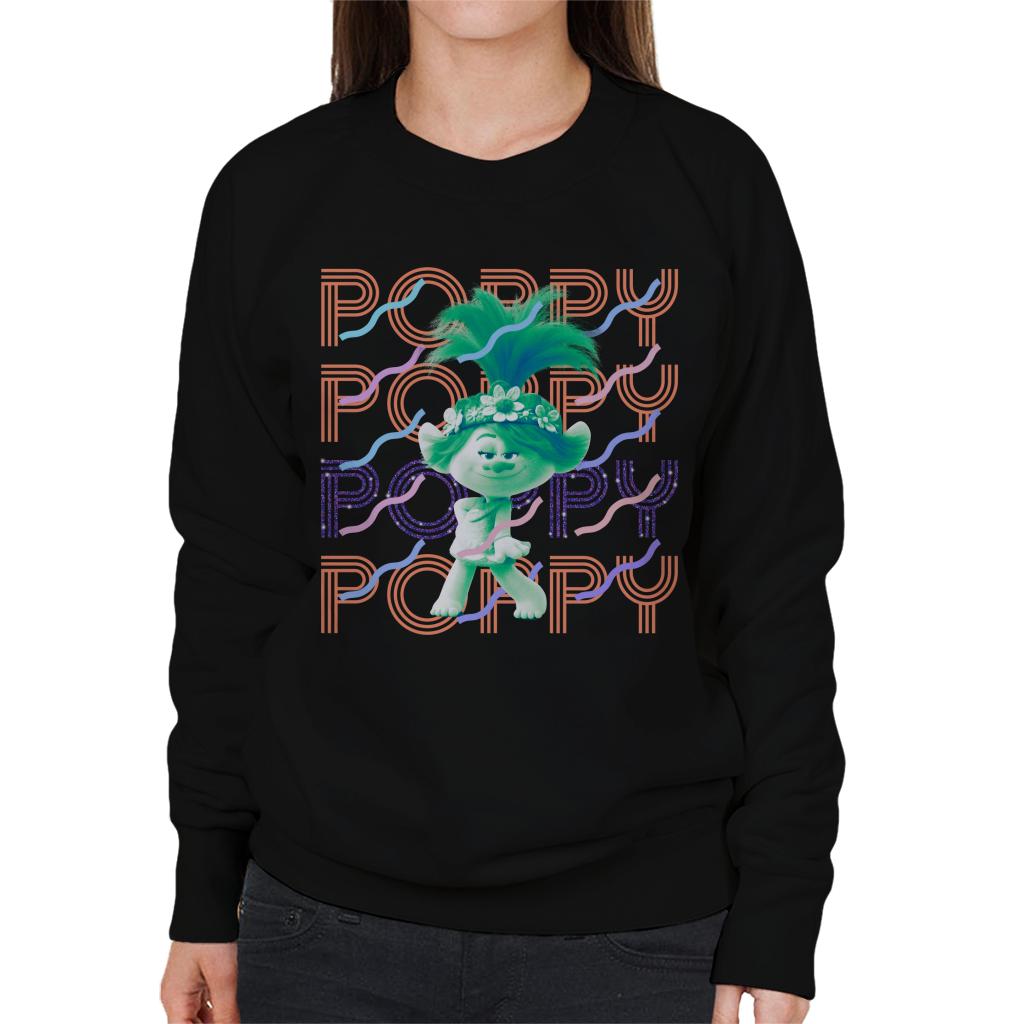 Trolls Poppy Queen Of The Pop Women's Sweatshirt-ALL + EVERY