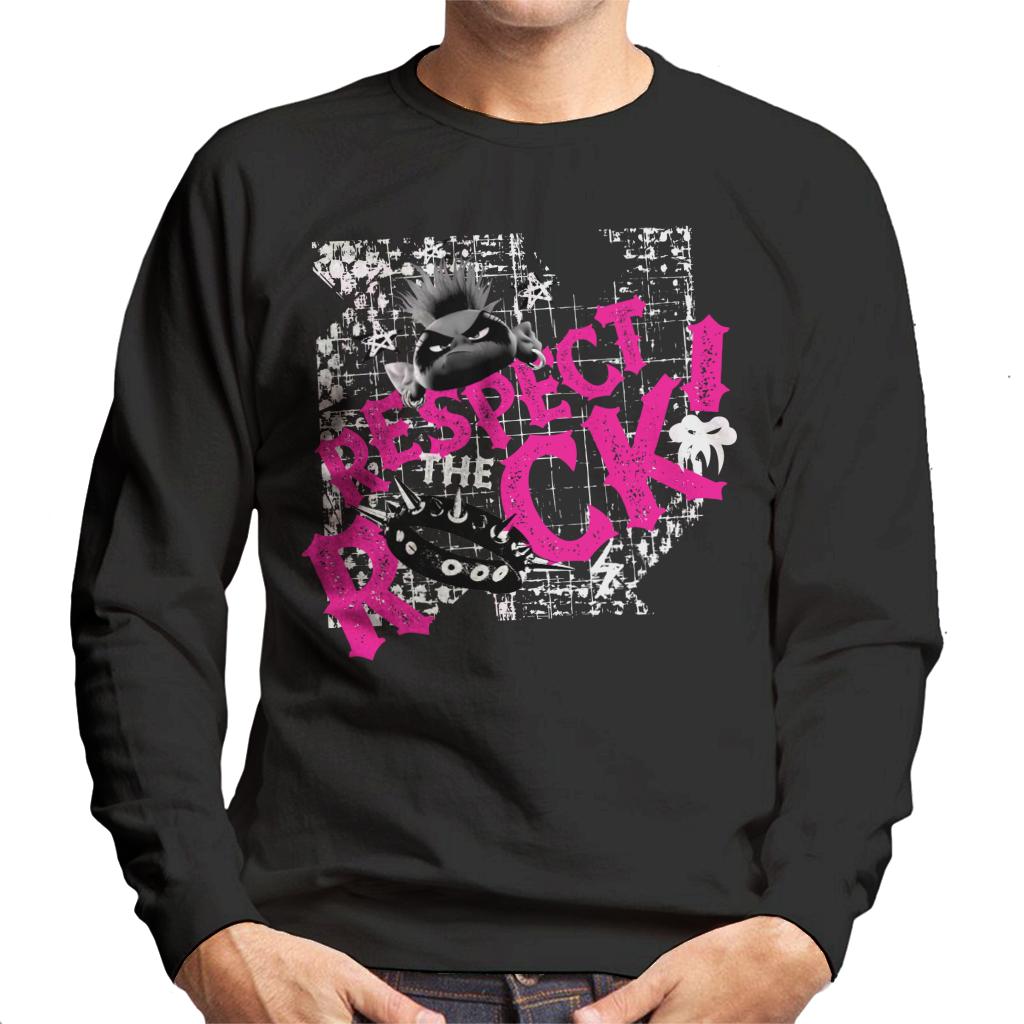 Trolls Queen Barb Respect The Rock Queen Men's Sweatshirt-ALL + EVERY