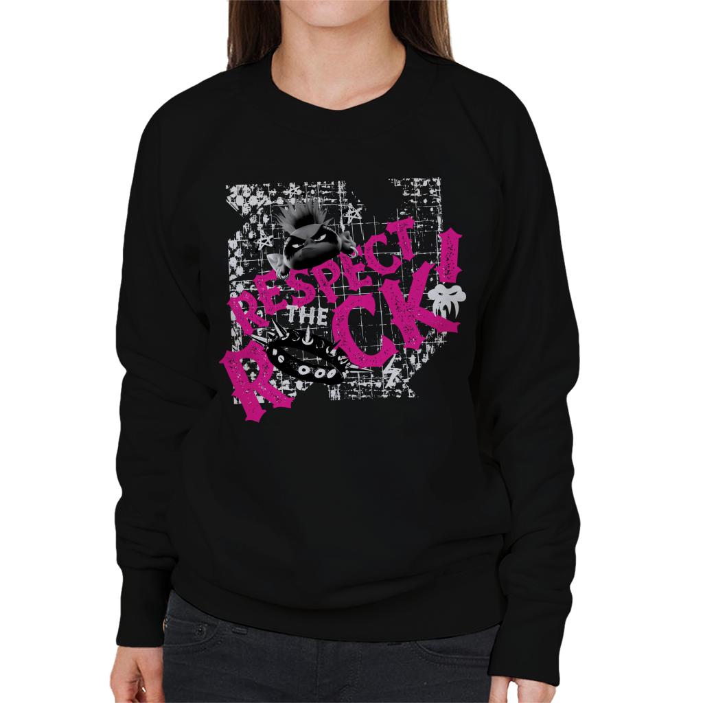 Trolls Queen Barb Respect The Rock Queen Women's Sweatshirt-ALL + EVERY