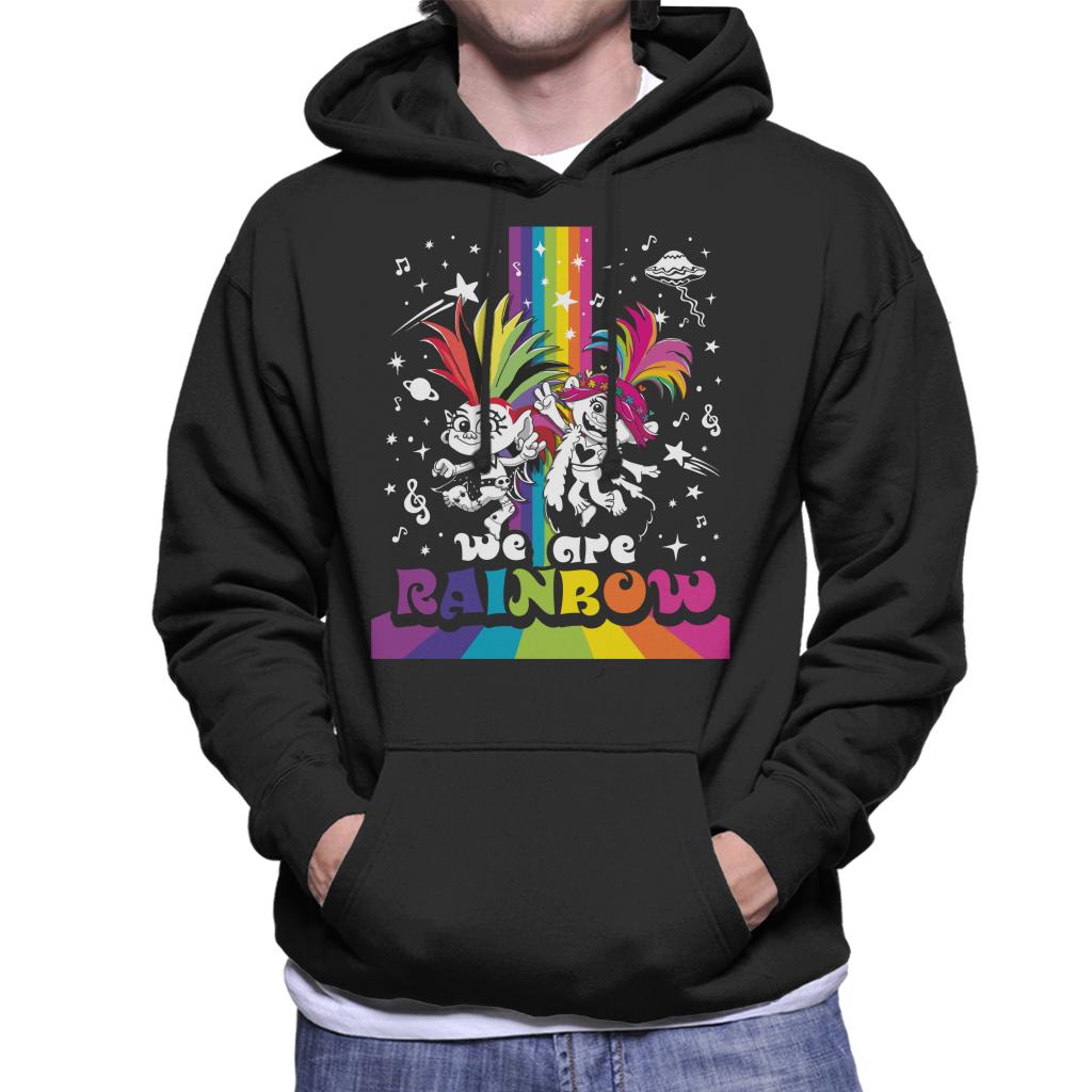 Trolls We Are Rainbow Men's Hooded Sweatshirt-ALL + EVERY