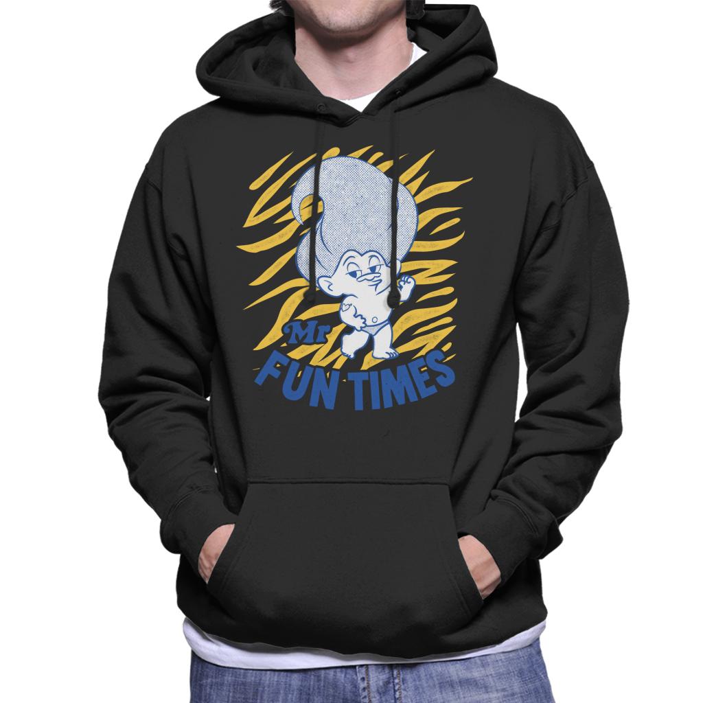 Trolls Mr Fun Times Men's Hooded Sweatshirt-ALL + EVERY