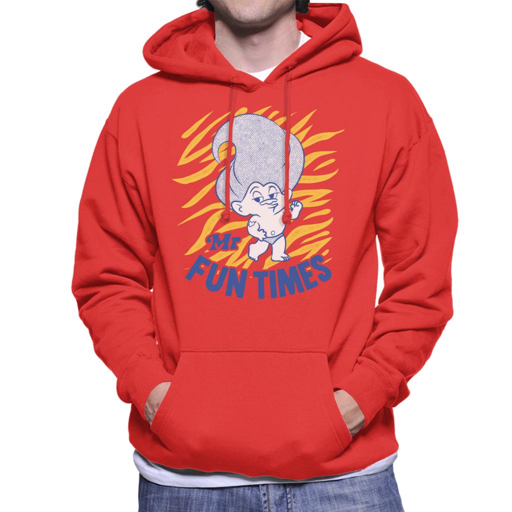 Trolls Mr Fun Times Men's Hooded Sweatshirt-ALL + EVERY