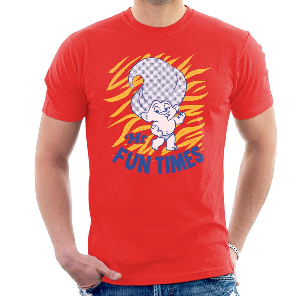 Trolls Mr Fun Times Men's T-Shirt-ALL + EVERY