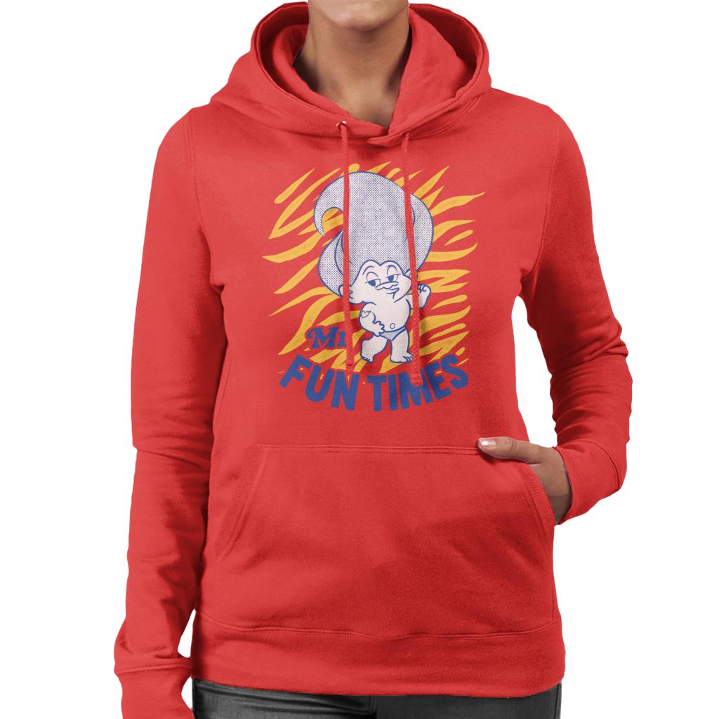 Trolls Mr Fun Times Women's Hooded Sweatshirt-ALL + EVERY