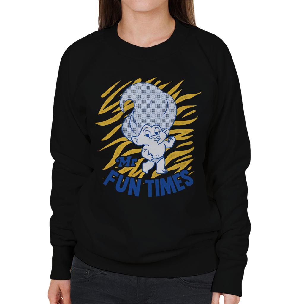 Trolls Mr Fun Times Women's Sweatshirt-ALL + EVERY