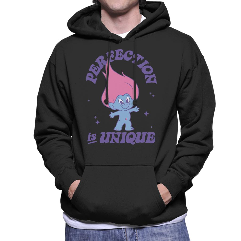 Trolls Perfection Is Unique Men's Hooded Sweatshirt-ALL + EVERY