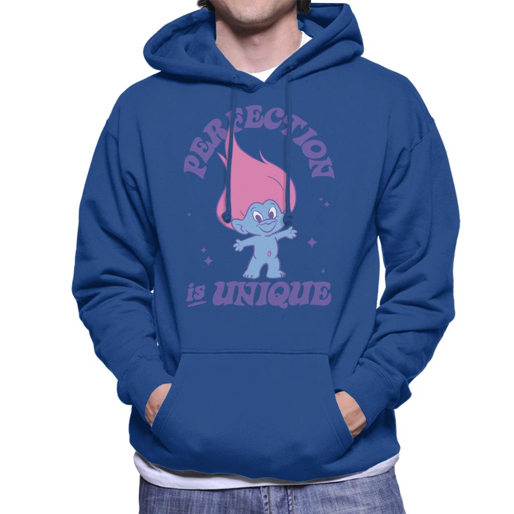 Trolls Perfection Is Unique Men's Hooded Sweatshirt-ALL + EVERY