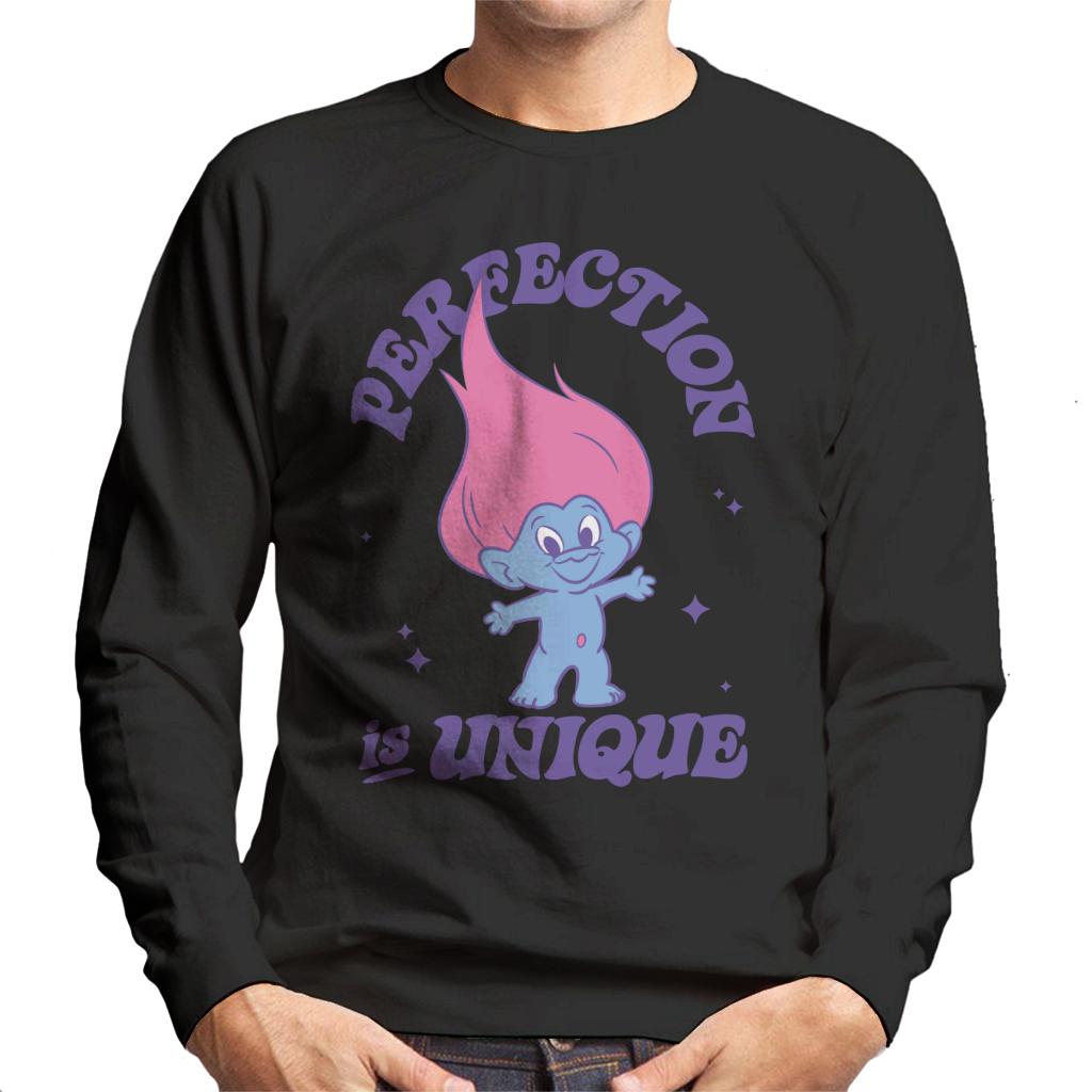 Trolls Perfection Is Unique Men's Sweatshirt-ALL + EVERY